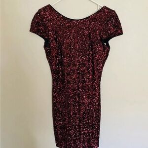 Dress The Population Sequin Dress xs